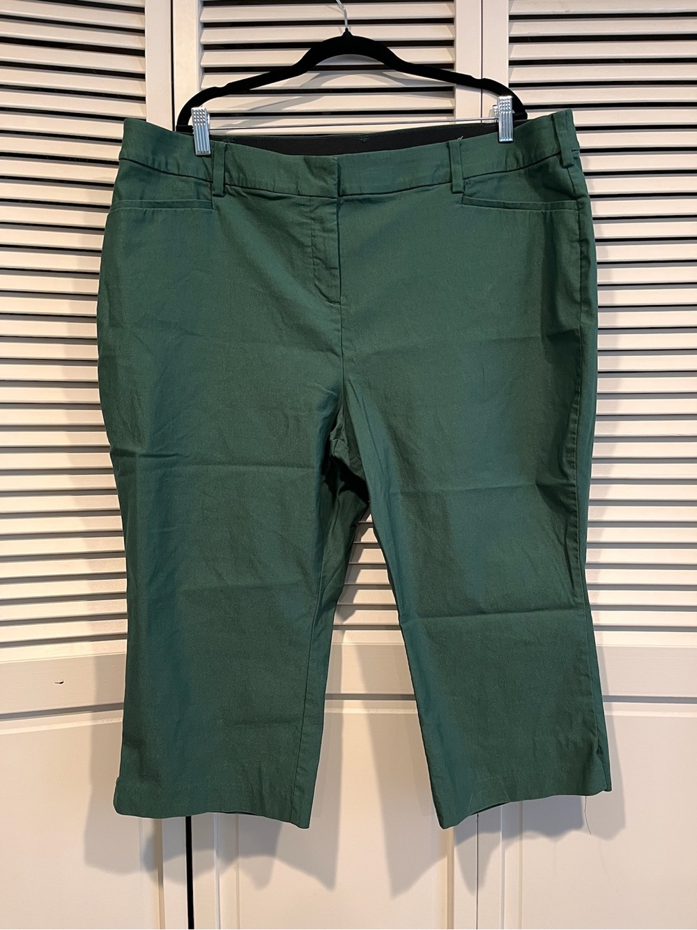 Lane Bryant Forest Green Bermuda Shorts